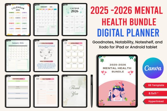 2025-2026 Digital Mental Health Bundle: A Comprehensive Resource for Personal and Professional Growth