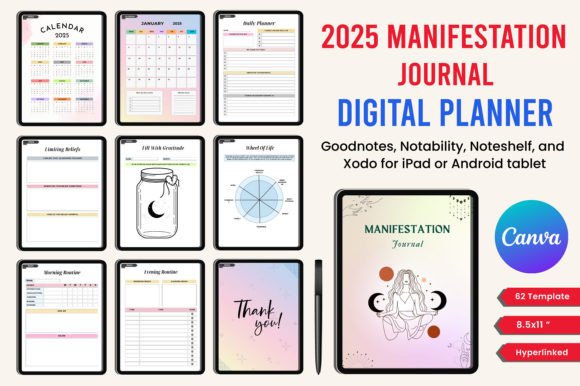 2025 Digital Manifestation Journal: A Practical Tool for Goal Setting and Personal Growth