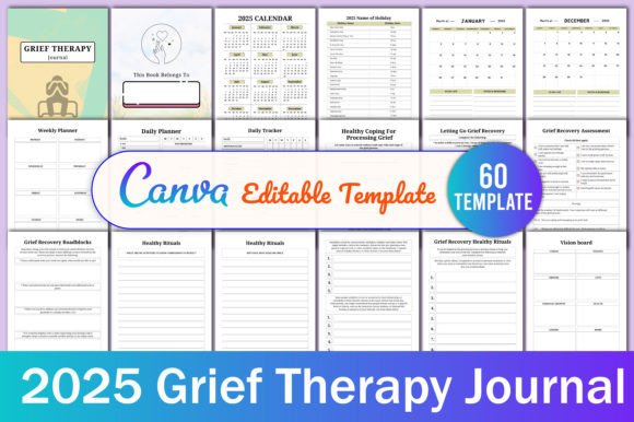 2025 Grief Therapy Journal Kdp: A Comprehensive Guide to Healing and Growth