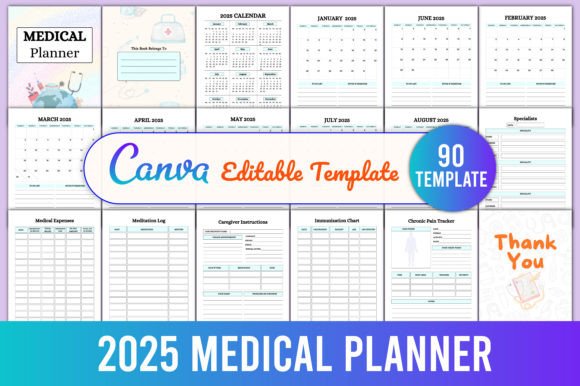 2025 Medical Planner KDP: Your Ultimate Health and Wellness Organizer