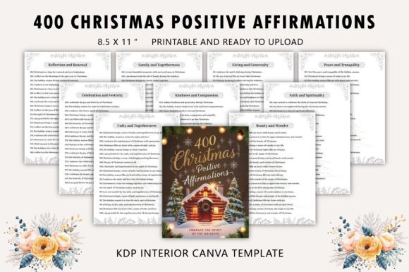 400 Christmas Positive Affirmations: A Guide to Spreading Joy and Positivity This Holiday Season