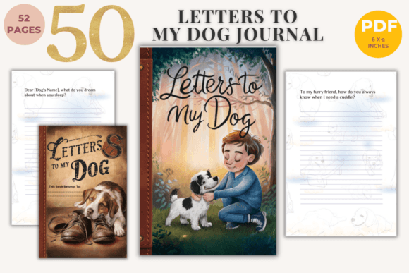 50 Letters to My Dog Journal