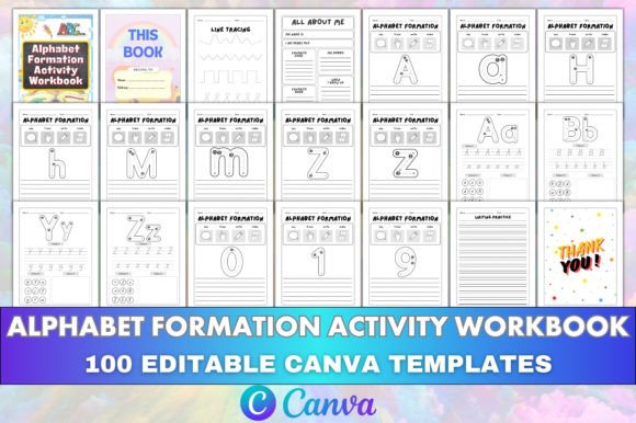 Alphabet Formation Activity Workbook KDP: A Strategic Tool for Learning and Creativity