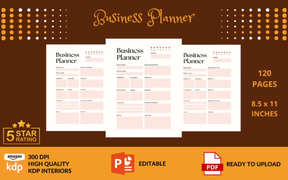 Business Planner KDP Interior