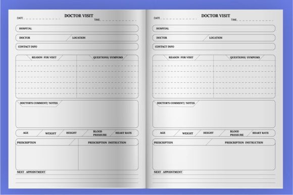 Doctor Visits Log Book Journal Kdp: A Strategic Tool for Tracking Health and Achieving Better Outcomes