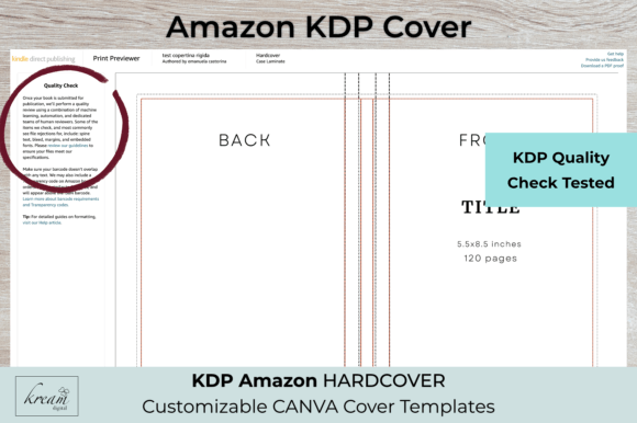 KDP HardCover 5.5x8.5: Simplify Your Book Creation Process